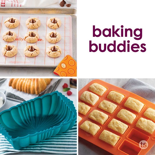 Tastefully Simple Silicone Bakeware
